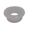 Universal Clear Flush Pipe Inlet Pan Connector - Flush Cone,