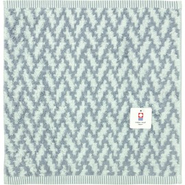 Hayashi WO202829 Hand Towel, Approx. 13.4 x 13.8 inches (34 x 35 cm), Imabari Towel, Frangio, Gray