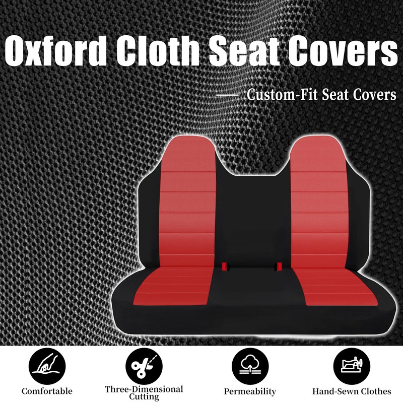 EDIETH Front Bench Seat Cover for Ford F150 F250 F350
