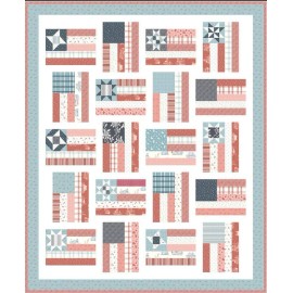 Amy Smart Fly the Flag Quilt Pattern by Amy Smart