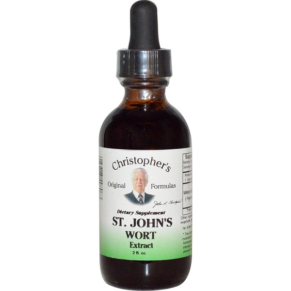St. John's Wort Herb Glycerite Dr. Christopher 2 oz Liquid