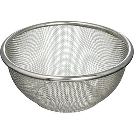 Kyoto Katsugu 4580047177027 Stainless Steel Colander, 5.9 inches (15 cm), Made in Japan, Silver