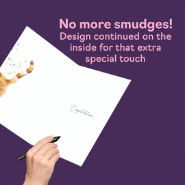 Party Cat Kitten - Congratulations Driving Test Pass Card, Gifts for Learner Driving Test Exam, A5 Card