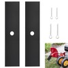 2 Pack Universal 9" x 2" （1/2 Hole） Edger Blade