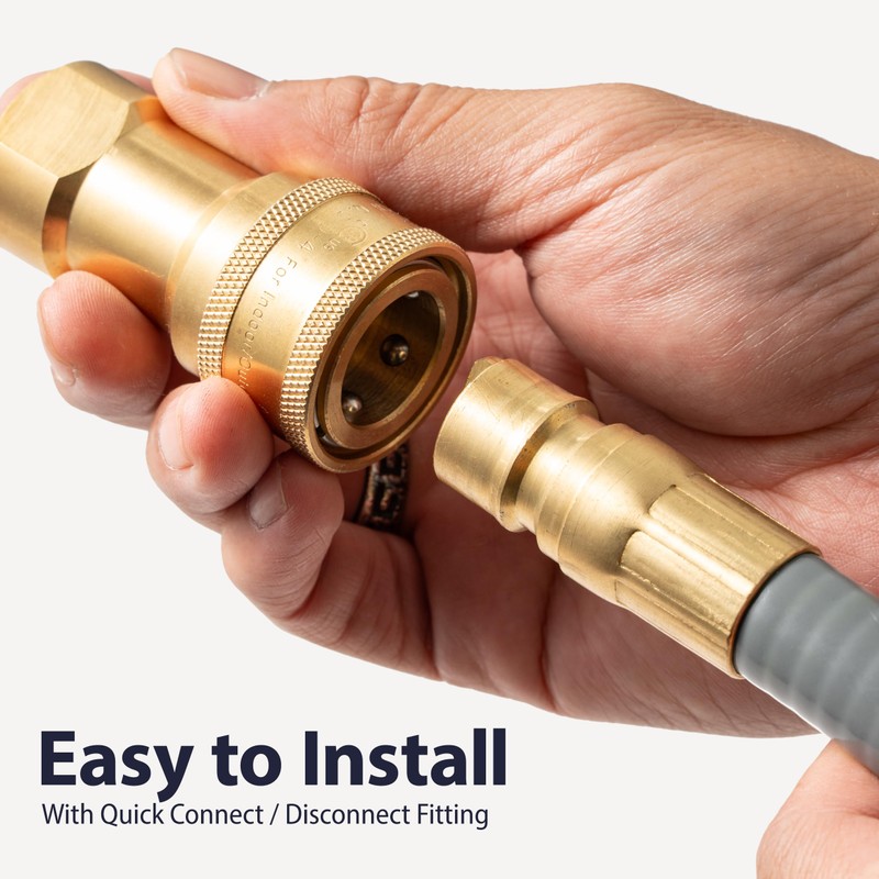 25 FT 1/2 Inch ID Natural Gas Hose for Generator,