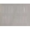 Manchester Mills Protect360° Shower Curtain Beige Boxed Stripe Microban HOOKLESS