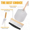 Splotiva Pizza Peel, Aluminum Pizza Spatula,12 inch Metal Pizza Paddle(12"x