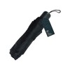 2x Polyester Black Umbrellas, Gents Umbrella for Rainy Day, Kids