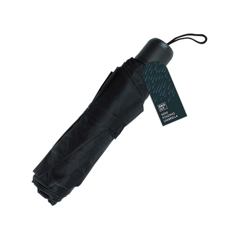 2x Polyester Black Umbrellas, Gents Umbrella for Rainy Day, Kids