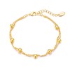 Philip Jones Gold Plated Ball Bracelet