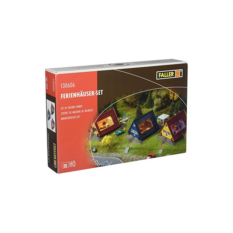 Faller 130606 Holiday Homes Kit (3) III