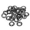 sourcing map Pack of 40 M10 Star Lock Washers 9.2