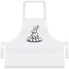 Azeeda 'Easter Bunny with Eggs' Unisex Cooking Apron (AP00077896)