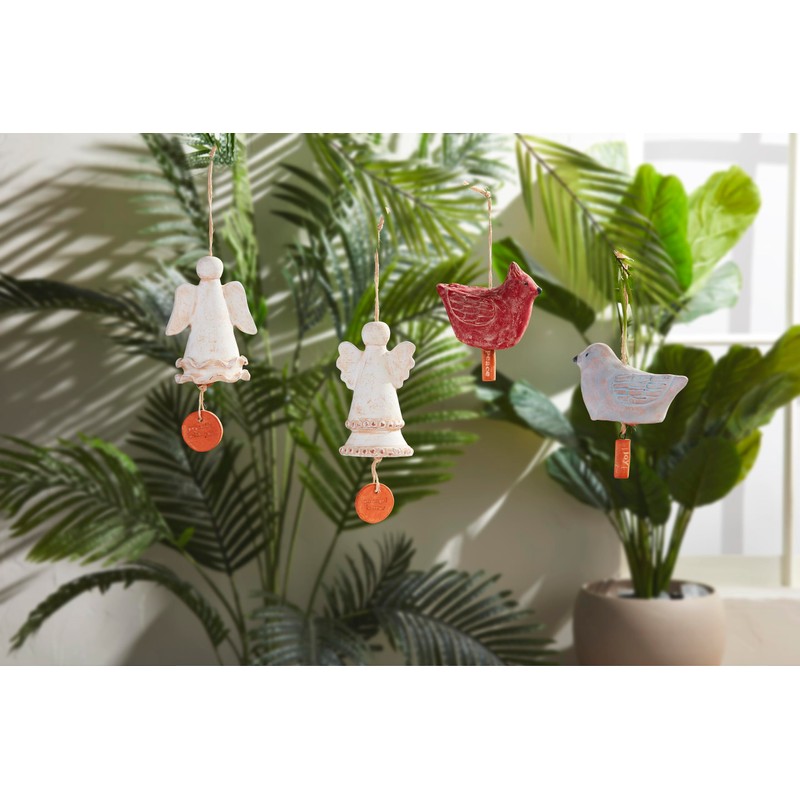 Mud Pie Ruffle Angel Wind Chime