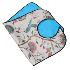 Outanaya Bib for Seniors Waterproof Eating Apron Comfortable Adult Bibs for Mealtime Large Bib