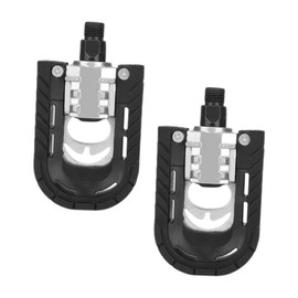 SUPVOX 1pair Foldable Bike Pedals Non-Slip Design for Mountain and Road Convenient Replacement Accessory Suitable for Commuting