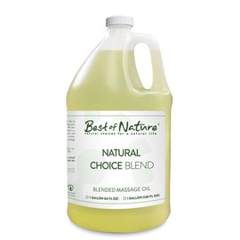 Best of Nature Natural Choice Blend Massage Oil (8 Ounce)