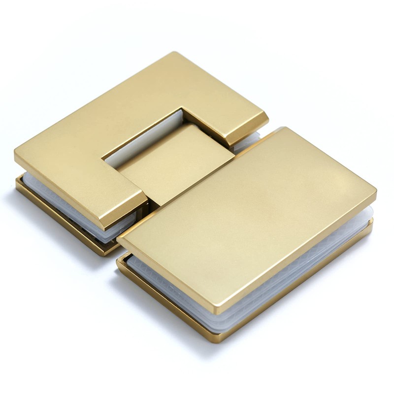 Heavy Duty Shower Glass Door Hinge,Solid One-Piece Precision Cast with