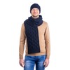 SAOL 100% lana merina - Gorro de invierno para hombre,