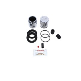 Bigg Red - Front Left or Right Brake Caliper Repair Seal Kit and Pistons - Compatible with Patrol GR 1997-2010