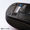 Sanwa Supply MA-BTBL29RN Bluetooth 5.0 Blue LED Mouse (Red)