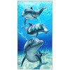 Zomer Beach Towel Large 90 x 180 cm Quick-Drying Microfibre