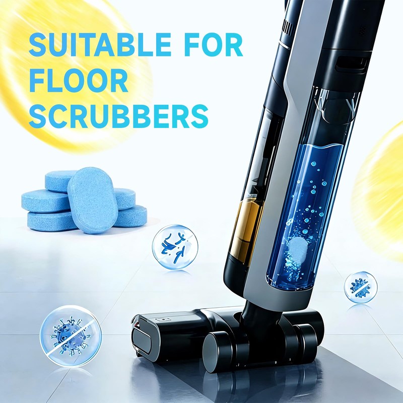 New 24 pcs Floor Cleaner Tablets Hard Floor Cleaner Tablets
