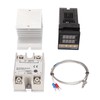 Farm Temperature Control Set 100‑240V Thermostat Type K Thermocouple Heatsink