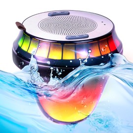 EMPERSTAR Bluetooth Pool Speaker, Floating Hot Tub Speaker