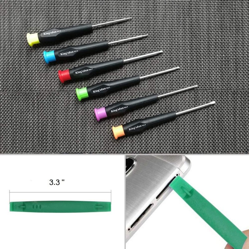 Fixinus Full Triangle Head Screwdriver Set For Electronic Toys, 7-Piece
