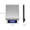 Kitchen Digital Multifunction Food Scale Silver, Stainless Steel Kitchen Helper