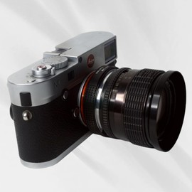 PHOLSY Lens Adapter with 6-Bit Coding Compatible with Olympus Zuiko OM Lens and Leica M Mount Camera Body OM to Leica M