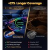 KENANEK 55.12inch Acrylic LED Lights for Car–6 Dreamcolor Interior Car
