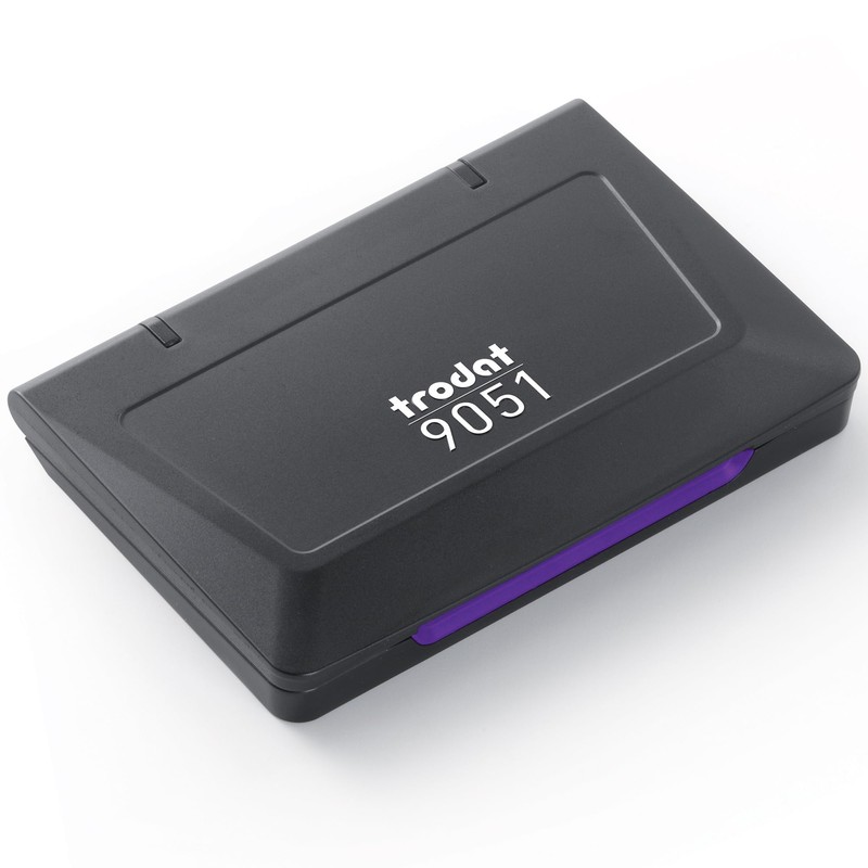Trodat Stamp Pad 9051, Violet, for Manual Stamps – Size