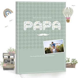 Father's Day Gift Dad Book I Papa was kannst du ertälhlen I Papa erzähl mir von deinem leben Book to Fill in I Birthday Gift Gifts for Dad for Birthday or Father's Day Dad Tell Me