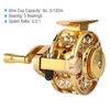 Portable All Metal Fishing Reels 5 Bearings 3.0:1 Gear Ratio