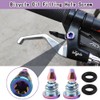 Homefantasy 2 Pcs Bicycle Brake Lever Bleed Screw for Magura
