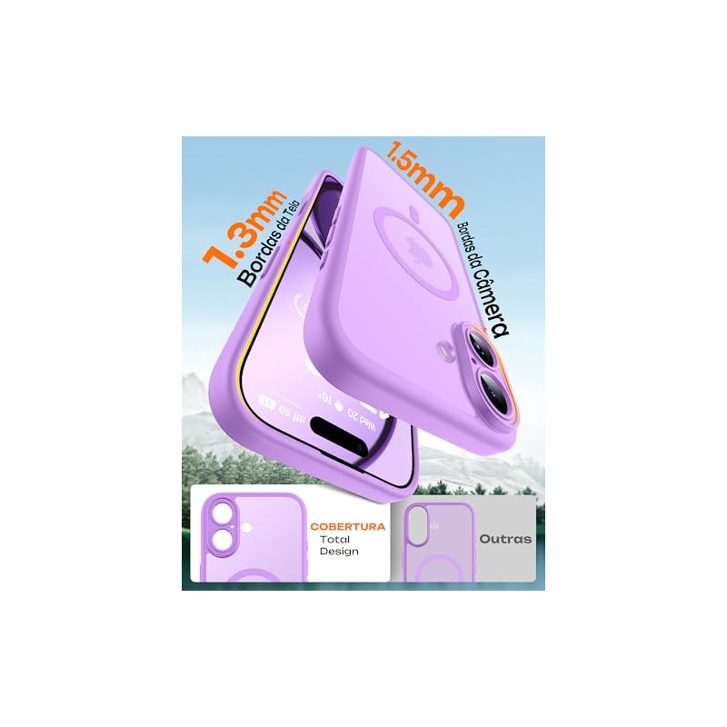 Tocol Funda Iphone Protección Completa Cámara Anillo Magnético Integrado Compatible