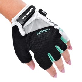 meteor Cycling Gloves MTB Gloves Men's Gel GX31 Green Cycling Gloves Mountain Bike Gloves - Cycling Gloves Women - Cycling Gloves Downhill Hiking Cycling Gloves Children