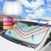 LFOTPP Compatible with Car Sun Shade Front Window Interior Accessories