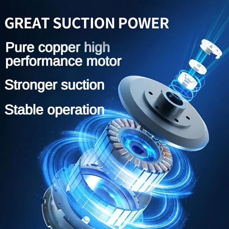 Cordless Handheld Vacuum Cleaner Small Mini Portable Car Auto Home