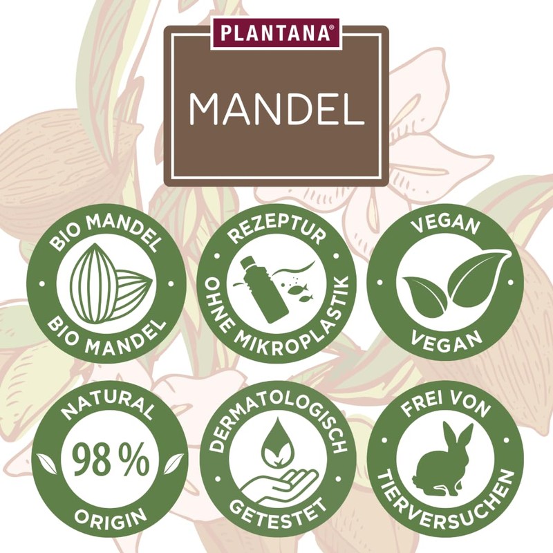 PLANTANA® Almond Body Milk 250 ml | Antioxidant | Moisturising