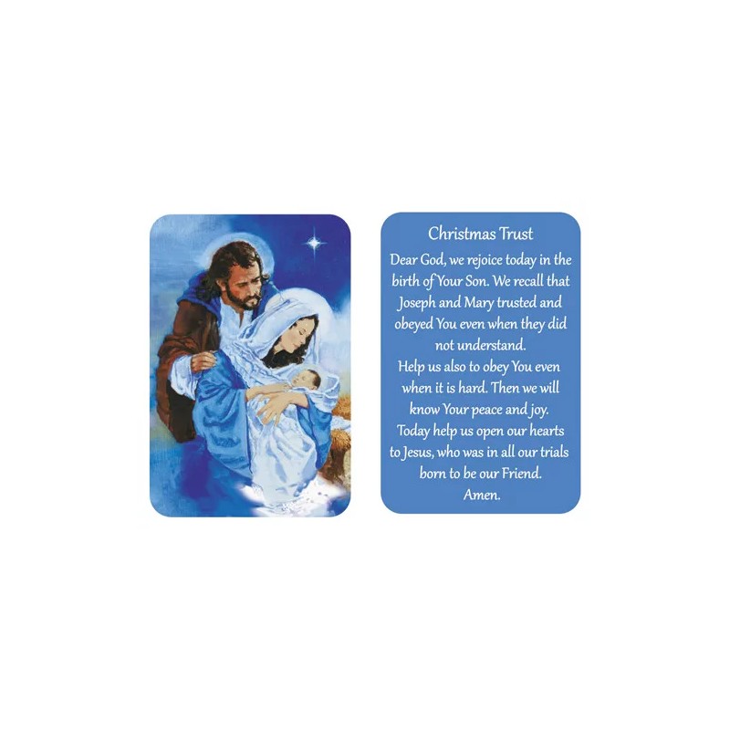 *CHRISTMAS Holy Card/Wallet Size-"Christma