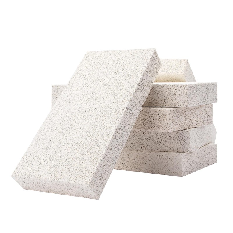 12 Pieces Insulating Fire Brick for Ovens, Kilns, Fireplaces, Forges