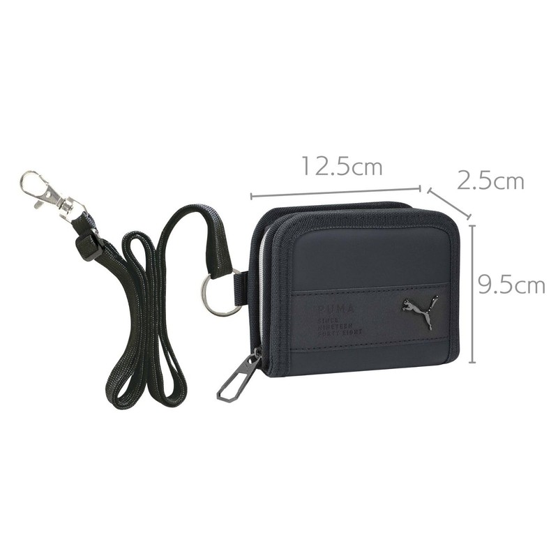 Kutsuwa PM510 Kids' Wallet, Black, Free