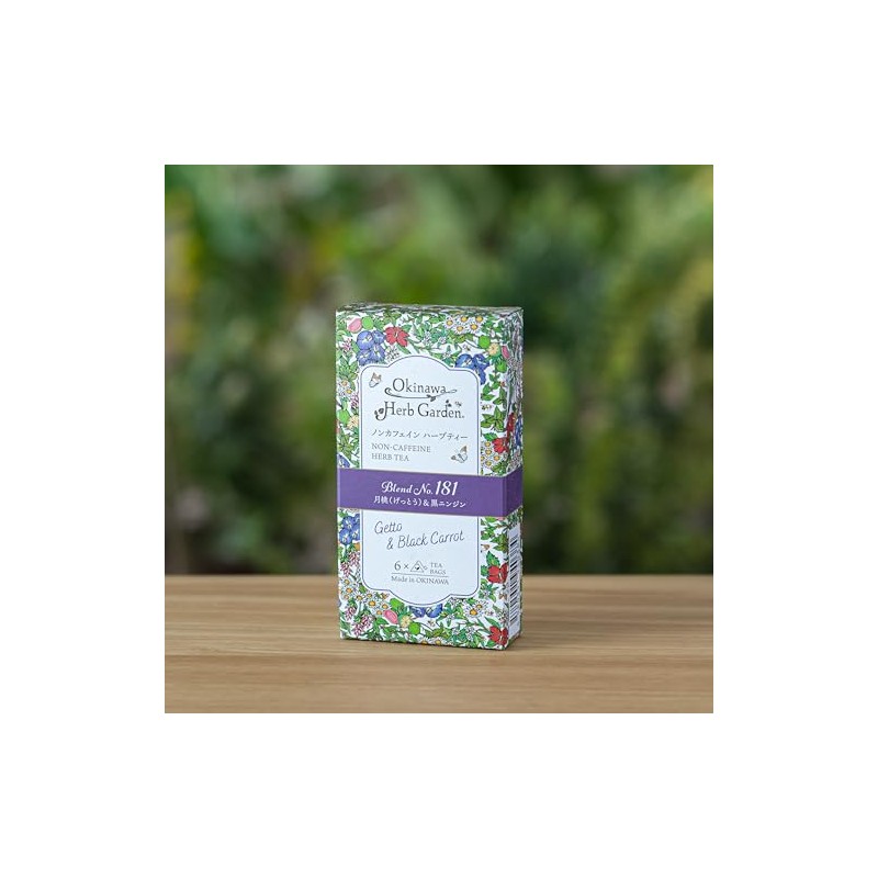 Decaffeinated Herbal Tea No. 18 January Peach, Black Carrot, 6