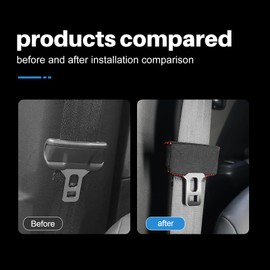 KUNGKIC Car Safety Belt Buckle Covers For 2023 2024 Subaru Crosstrek italian Alcantara Style Seat Belt Clips Cover Anti-Scratch Seat Belt Buckle Protector Car Interior Accessories 2 Pcs