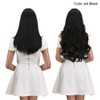 REECHO 24" Curly Wavy 4 Pieces Set Thick Clip in