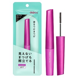 dejavu Applying False Eyelashes, Self Eyelash Raising Type, Lash Up, 1, Black, Mascara, Ultra Fine Triangular Brush, Film Type