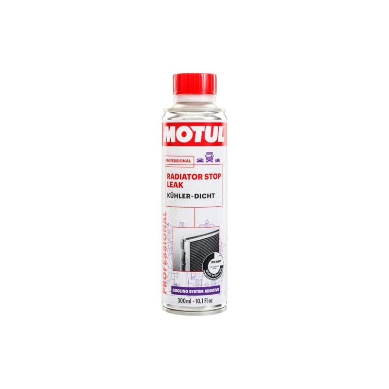 Motul 108126 - Antifreeze Additive, Plastic & Rubber, Modern Style